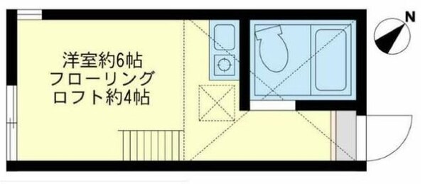 ユナイト汐入サント・シャペルの街の物件間取画像